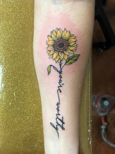 Explore grunge tattoos ideas, creative tattoo ideas in Aledo, available at Elevated Tattoo & Piercing