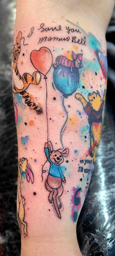 Explore boyfriend and girlfriend tattoo ideas, creative tattoo ideas in Benton, available at Spectrum Tattoo