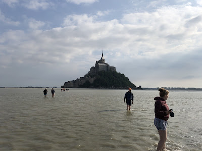 Guillaume guide de la baie du Mont Saint Michel à Dragey-Ronthon