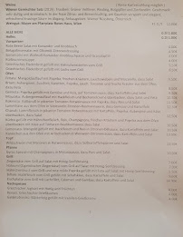 Menu / carte de Gaststätte Lucullus à Munich