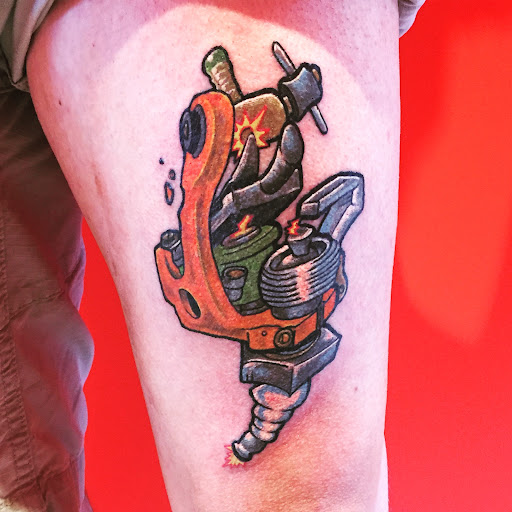 Explore female sleeve tattoo ideas, creative tattoo ideas in Great Falls, available at Alpha Tattoos & Piercings