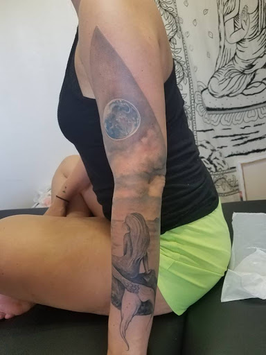 Explore calf tattoo ideas, creative tattoo ideas in Saint Petersburg, available at Buku Tattoo Studio