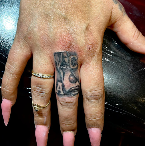 Explore cover up tattoo ideas for leg, creative tattoo ideas in Vancouver, available at New Ink Tattoo