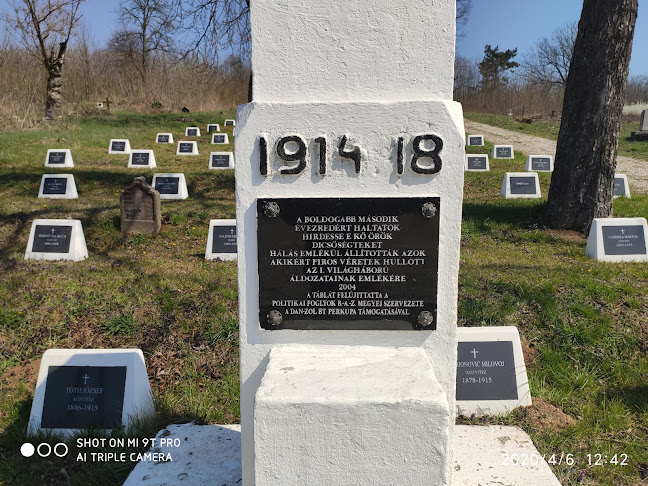 Az első világháborúban elesett katonák temetője - Miskolc