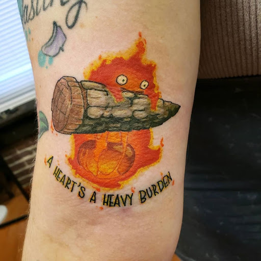 Explore good shoulder tattoo ideas, creative tattoo ideas in Amherst, available at Apothecary Tattoo