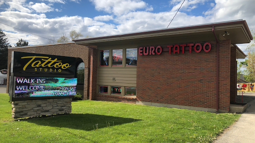Explore half and half tattoo ideas, creative tattoo ideas in Rockford, available at Euro Tattoo