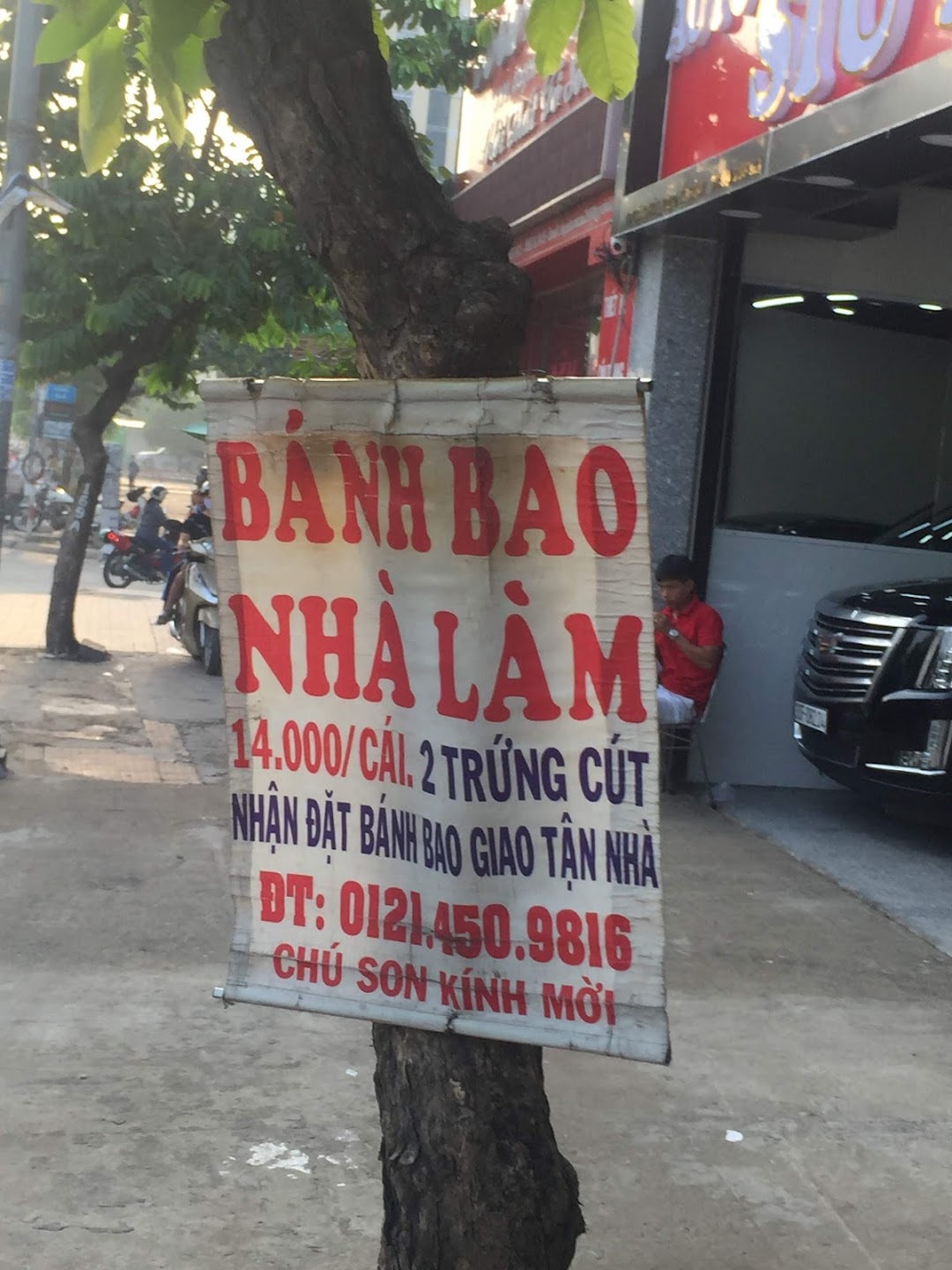 Bánh bao nhà làm Chú Sơn