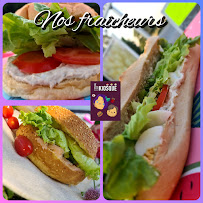 Sandwich du Restaurant de hamburgers Le kiosque à Marle - n°10