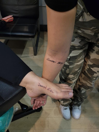 Explore shoulder tattoos ideas, creative tattoo ideas in Fort Wayne, available at Grade A Tattoos and Body Piercing