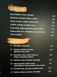 Menu / carte de A casa mia à Andria
