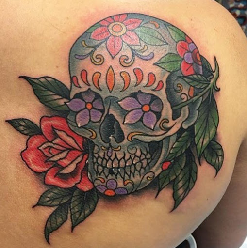 Explore music tattoo ideas men, creative tattoo ideas in Syracuse, available at Resurrected Tattoo