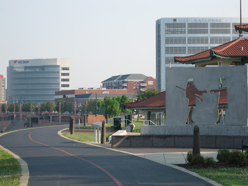 Pedestrian zone Evansville