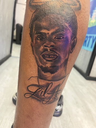 Explore 3/4 sleeve tattoo ideas, creative tattoo ideas in Raleigh, available at Underground Art