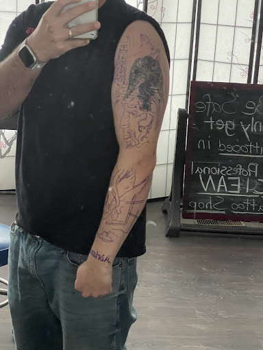 Explore the crow movie tattoo ideas, creative tattoo ideas in Medina, available at Greasers Ink