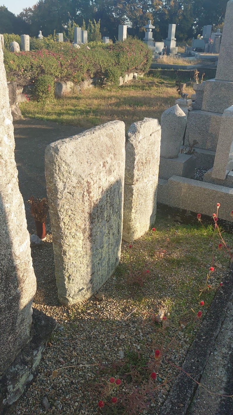 成福寺墓地の石棺仏