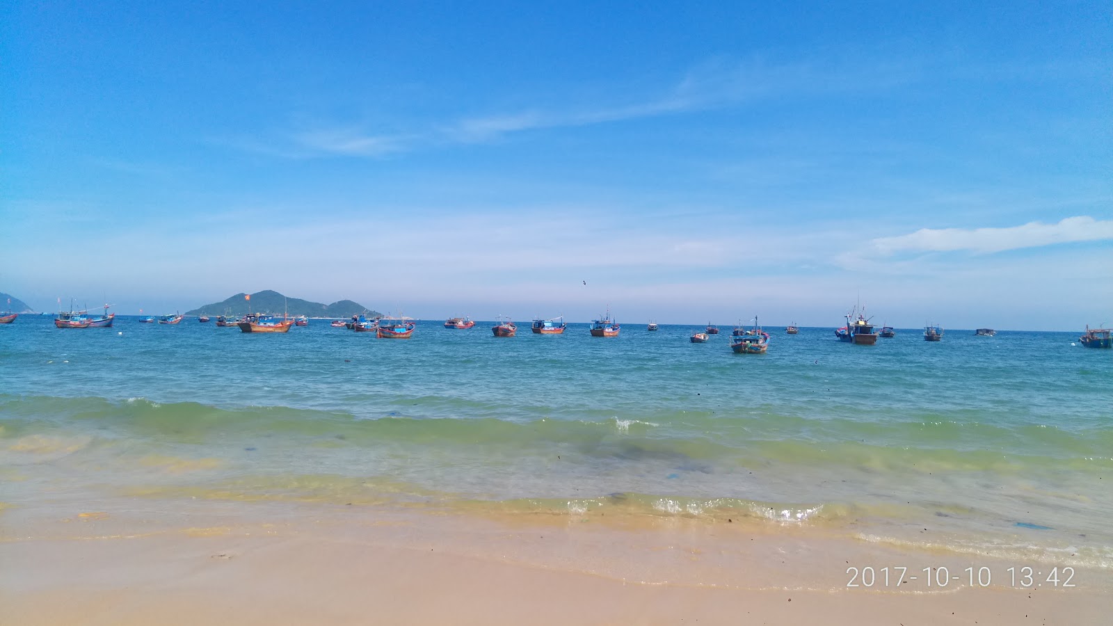 Foto van Dai Lanh Beach en de nederzetting