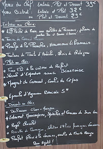 Restaurant français Auberge de Chanaleilles à Les Vans (la carte)