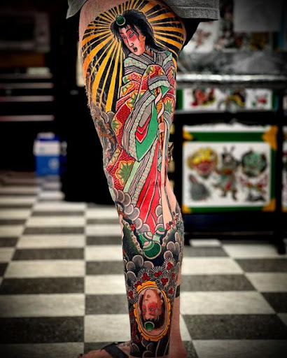 Explore belly tattoo ideas, creative tattoo ideas in Virginia Beach, available at Salt Water Tattoo