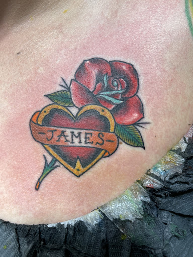 Explore gothic tattoo ideas for men, creative tattoo ideas in Taos, available at Muerte Tattoo Taos
