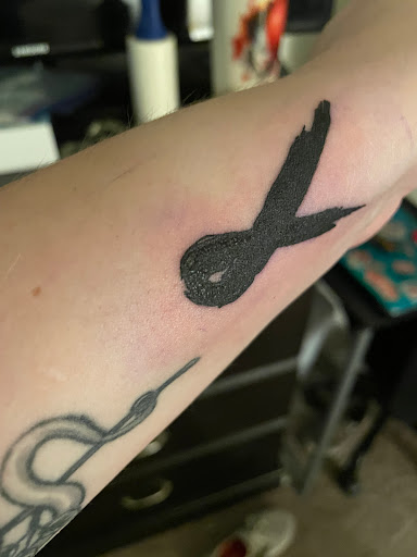 Explore nose tattoo ideas, creative tattoo ideas in Inman, available at The Tat Cave