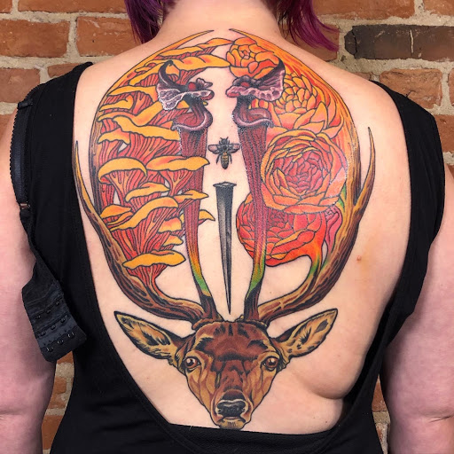 Explore easy tattoo ideas for females, creative tattoo ideas in Buffalo, available at The Tilted Rose Tattoo