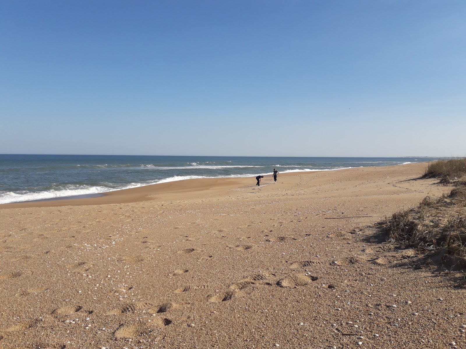 Escondida Beach的照片 带有宽敞的海岸
