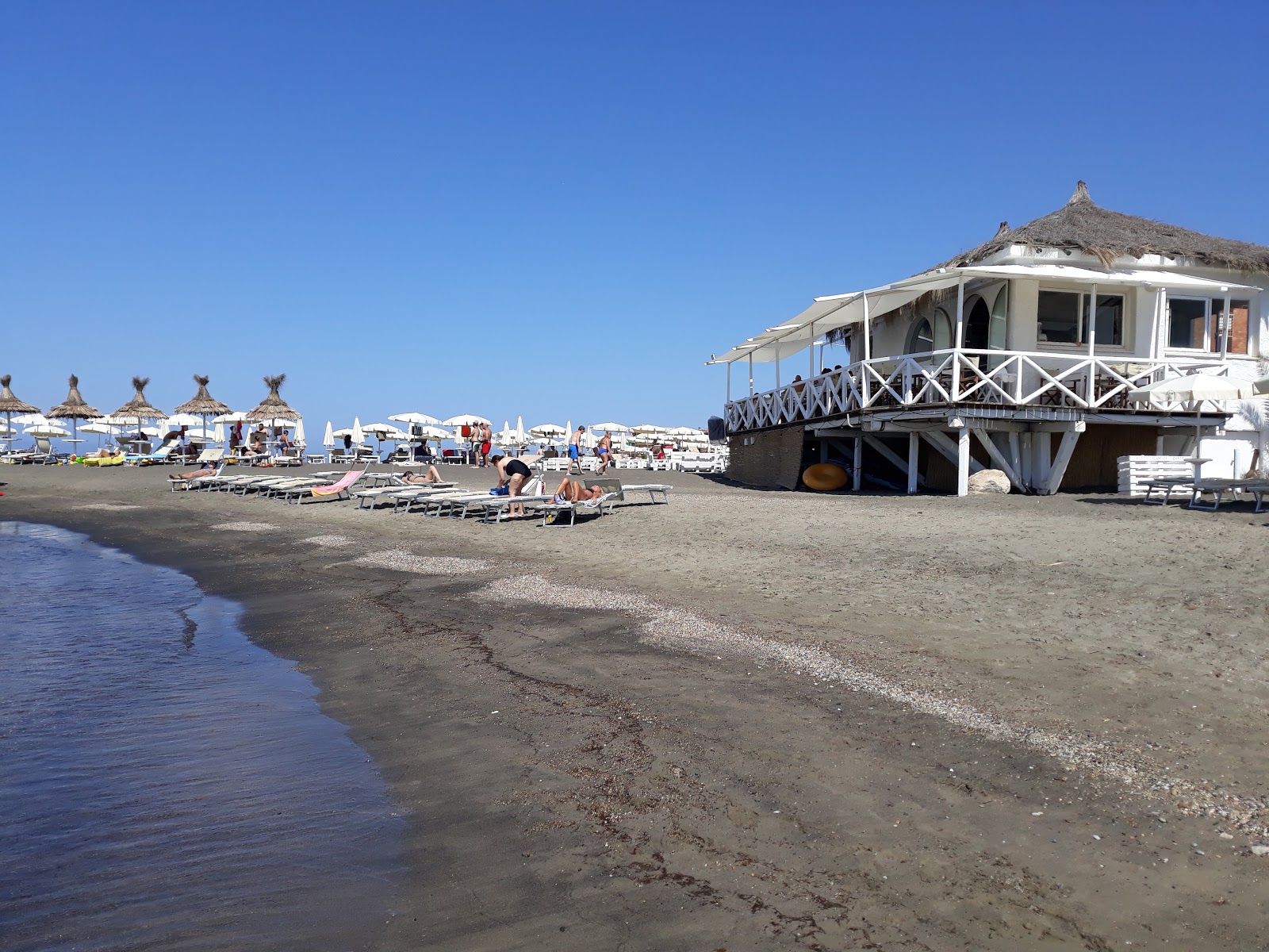 Ladispoli beach的照片 具有非常干净级别的清洁度