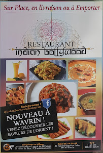 Restaurant indien Restaurant Indian Bollywood à Wavrin (le menu)