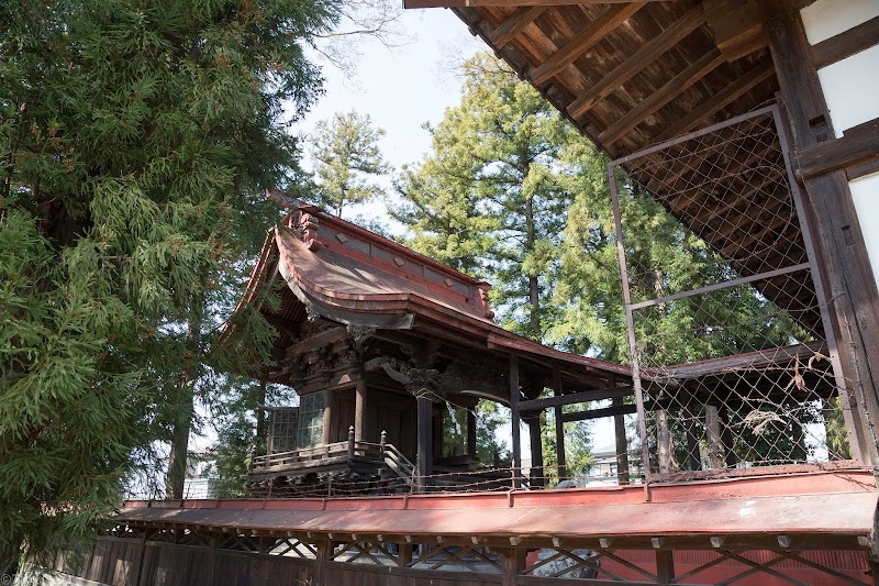 白山神社（山梨市一町田中）