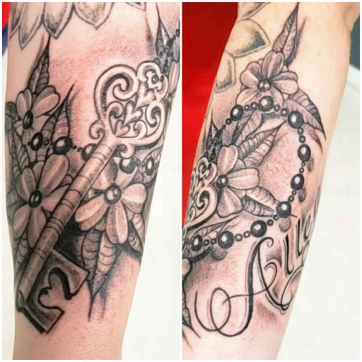 Explore women's lower back tattoo ideas, creative tattoo ideas in Homosassa, available at Citrus Tattoos