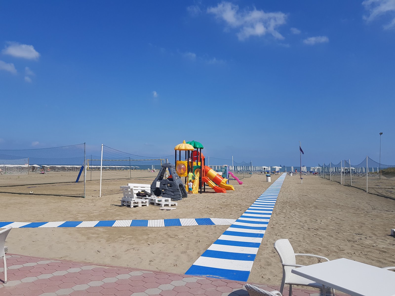 Foto van Spiaggia Marina Romea met hoog niveau van netheid