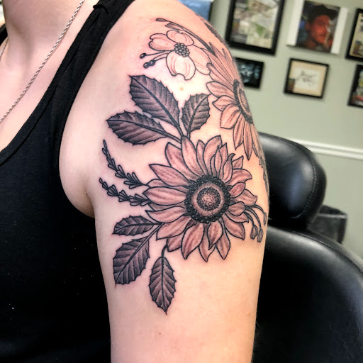 Explore money tattoo ideas, creative tattoo ideas in Englewood, available at Point of Entry Tattoo