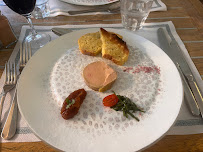 Plats et boissons du Restaurant de spécialités à base de poisson-pêcheur Au Fil de l'Eau à Brantôme - n°2