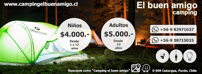 Opiniones de Camping El Buen Amigo en Pucón - Camping
