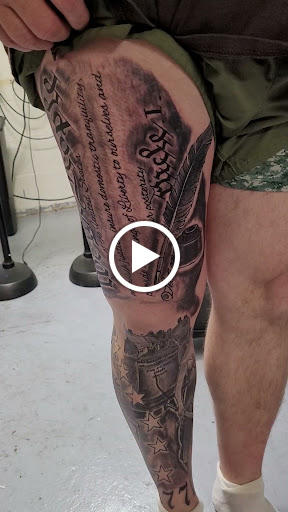 Explore chinese letter tattoo ideas, creative tattoo ideas in Meridian, available at SK-Tattoo1