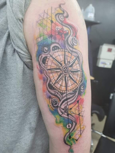 Explore breast cancer awareness tattoo ideas, creative tattoo ideas in Palestine, available at 2 Crows Tattoo