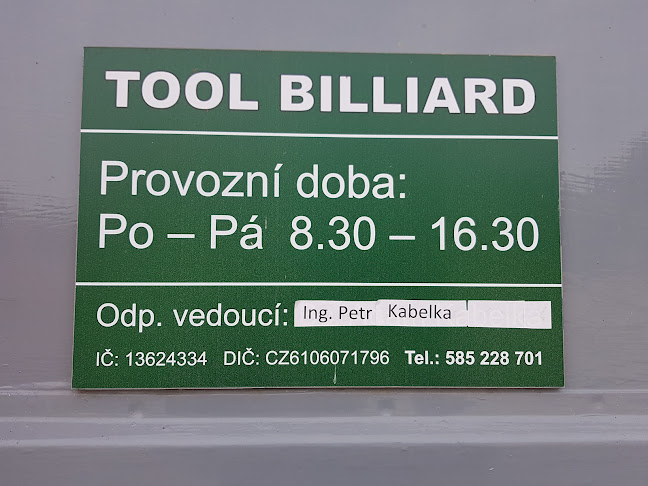 Recenze na TOOL Olomouc - Ing. Petr Kabelka v Olomouc - Prodejna sportovních potřeb