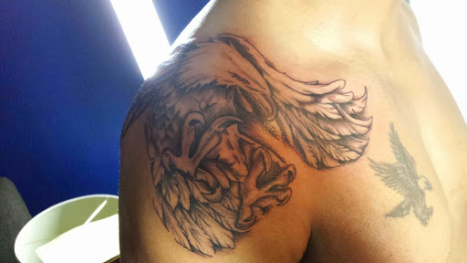 Explore piglet tattoo ideas, creative tattoo ideas in Indianapolis, available at A-1 Art Tattoos LLC