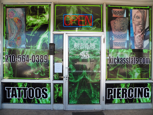 Tattoo Shop «Adrenaline Tattoo & Body Piercing», reviews and photos, 2140 Austin Hwy, San Antonio, TX 78218, USA