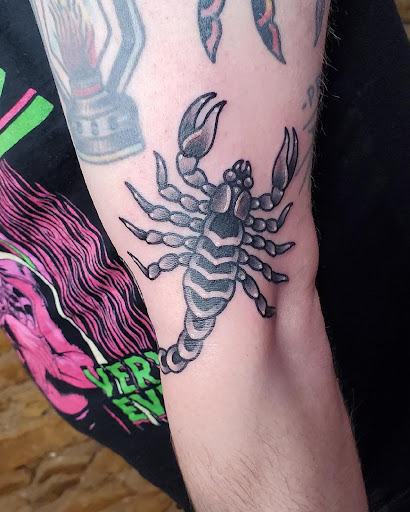 Explore be strong tattoo ideas, creative tattoo ideas in Lawrence, available at Black Chapel Tattoo