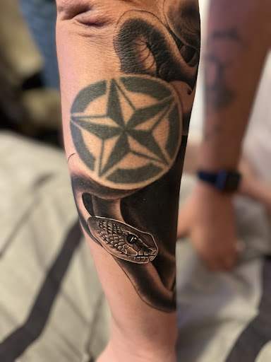 Explore cousin tattoo ideas, creative tattoo ideas in Tampa, available at Emphasis Tattoo