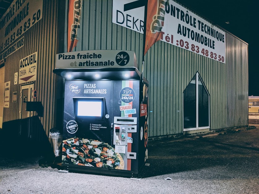 Distributeur de pizzas STREET PIZZA 24h/24 à Saint-Nicolas-de-Port