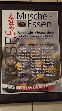 Menu du Gasthaus zur ROSE à Pfungstadt