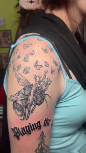 Explore surrender tattoo ideas, creative tattoo ideas in Atlanta, available at Iron Palm Tattoos & Body Piercing Atlanta