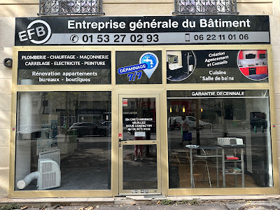 EFB plomberie chauffage à Paris