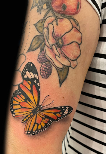 Explore rose tattoo ideas for guys, creative tattoo ideas in Tempe, available at Club Tattoo