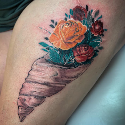 Explore pisces tattoo ideas for woman, creative tattoo ideas in Marietta, available at Lure Tattooing & Piercing LLC