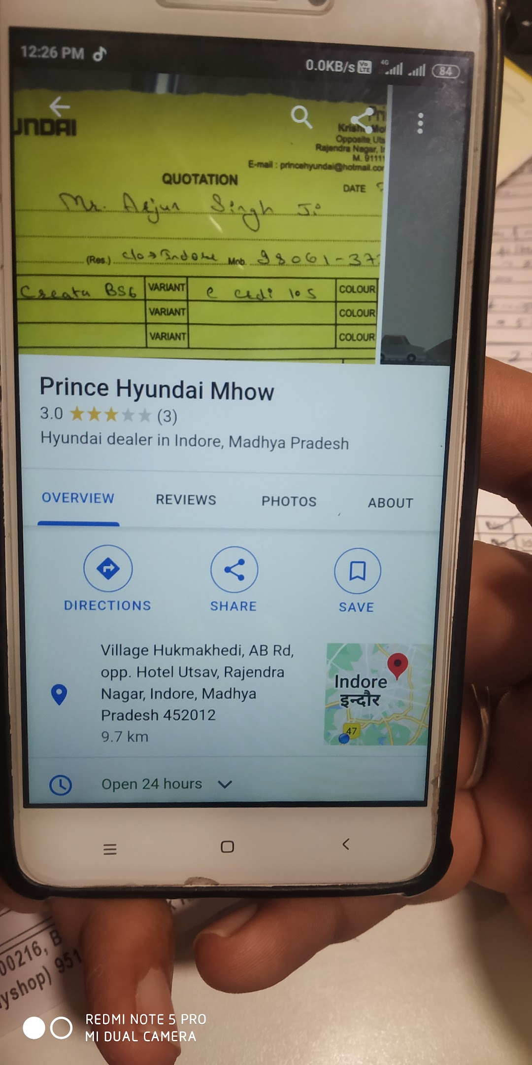 Prince Hyundai Mhow