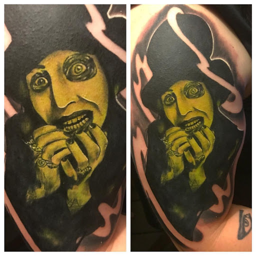 Explore las vegas tattoo ideas, creative tattoo ideas in Rehoboth Beach, available at Homeward Tattoo and Body Piercing