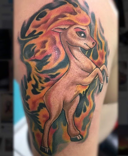 Explore simpsons tattoo ideas, creative tattoo ideas in Myrtle Beach, available at Myrtle Beach Ink